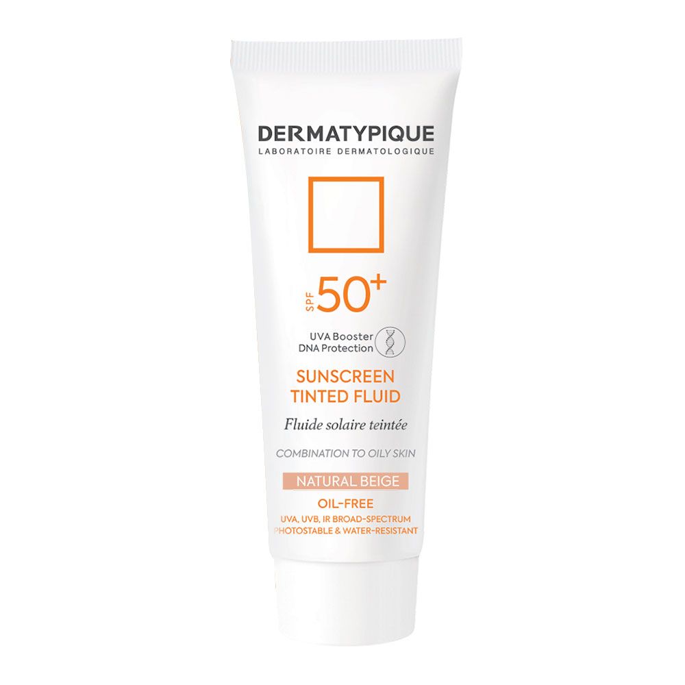ضد آفتاب رنگ بژ طبیعی فلویید پوست  چرب +SPF50 درماتیپیک(فتوتیپیک)