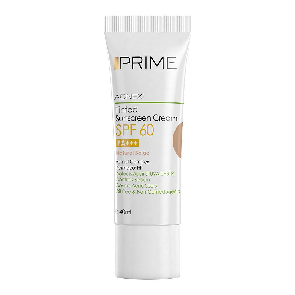 ضد آفتاب بژ طبیعی SPF60 پرایم