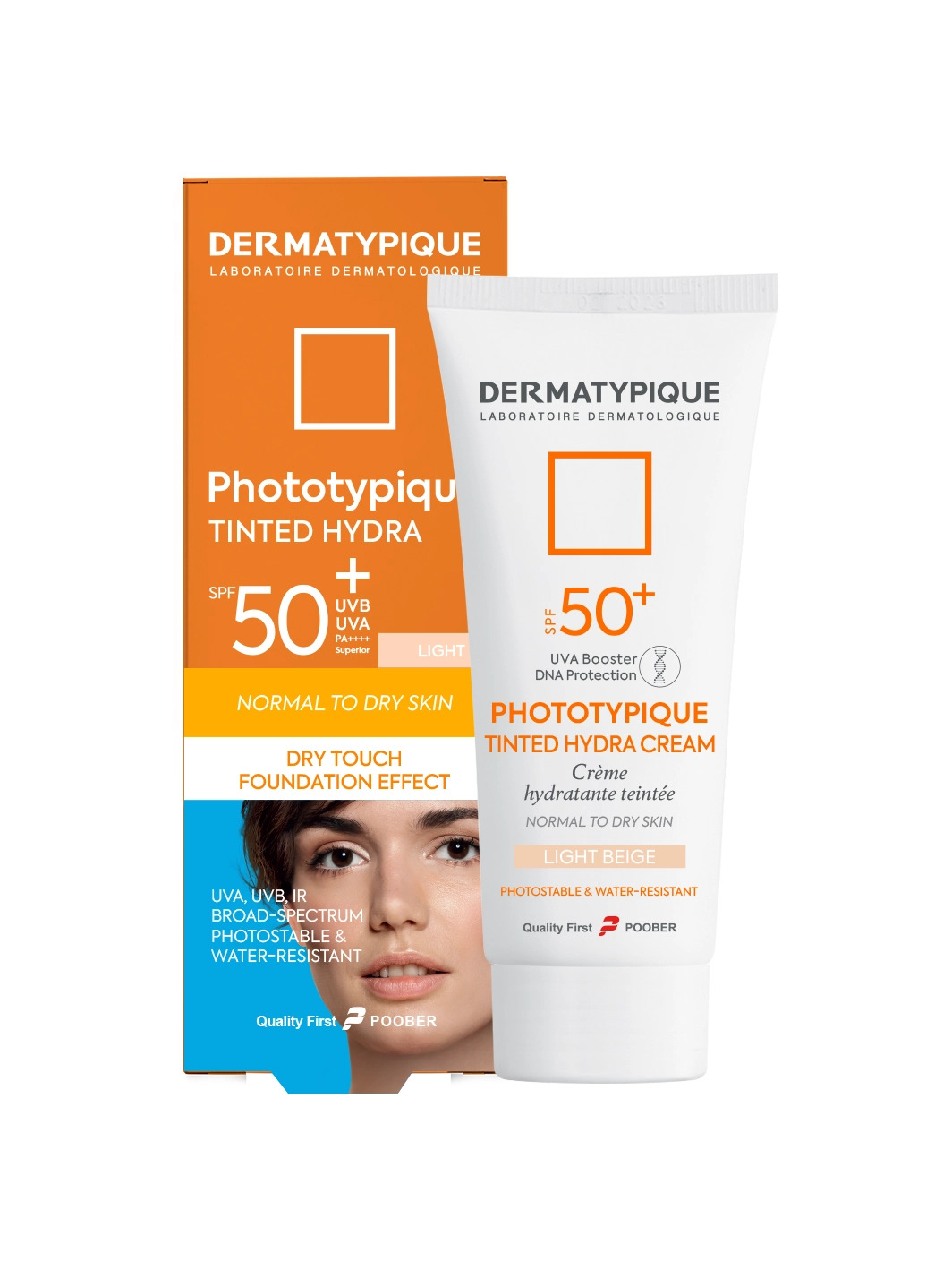 کرم ضد آفتاب رنگ روشن (لایت Light) هیدرا فتوتیپیک + SPF50 (درماتیپیک)