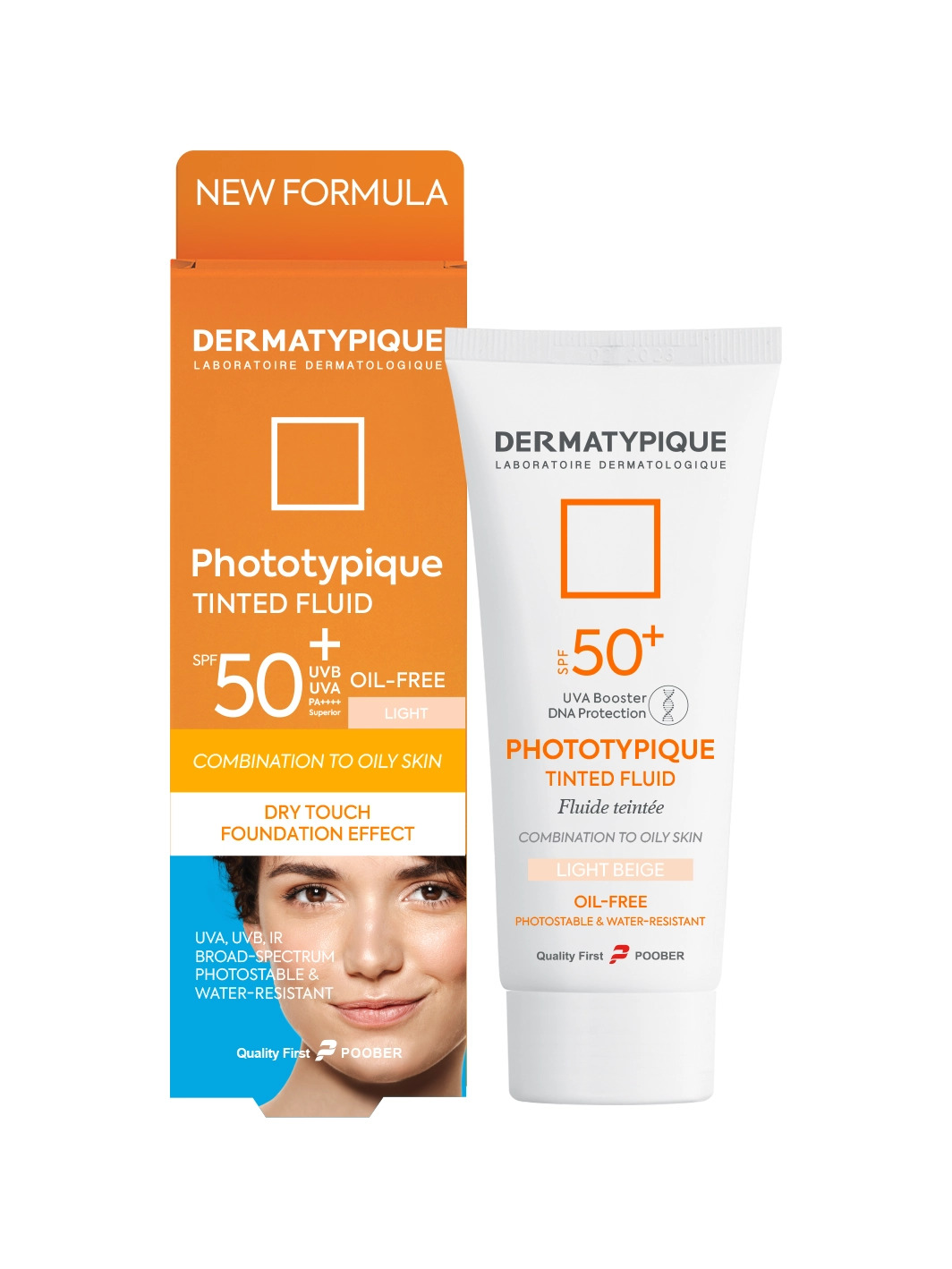 ضد آفتاب فلویید مت رنگ روشن (لایت Light) فتوتیپیک + SPF50 (درماتیپیک)
